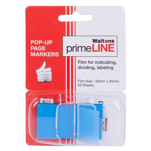 Primeline Pop-Up Page Marker (Pack Of 2) X4 image