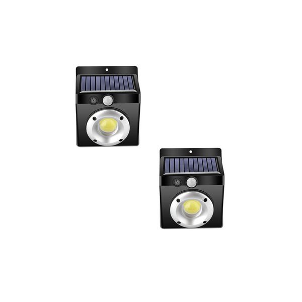 2 Set Solar Sensor Wall Light