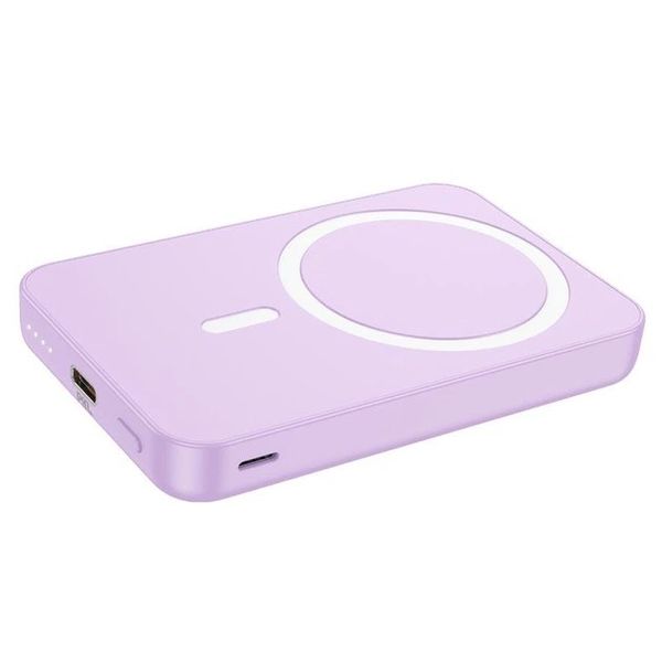 5000mAh Magnetic Wireless Power Bank Fast Charging Type-C Portable Charger