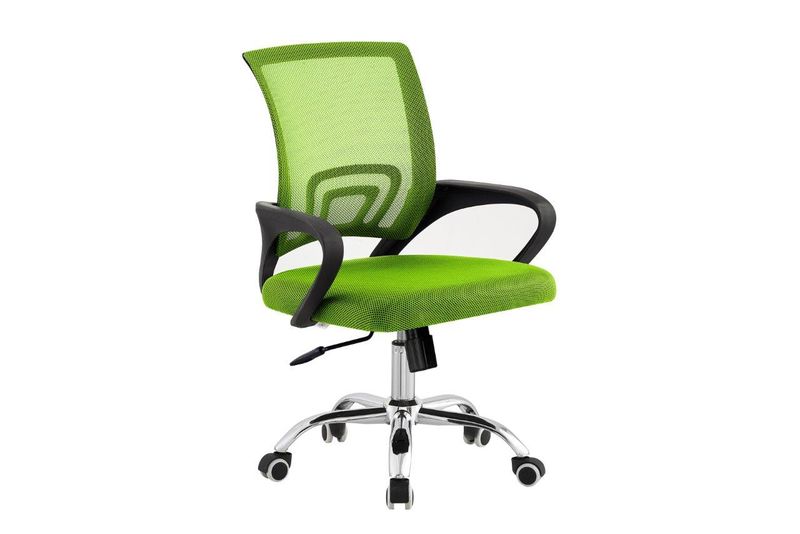 TOCC Tippy Mod Operator Chair with Chrome Full Green