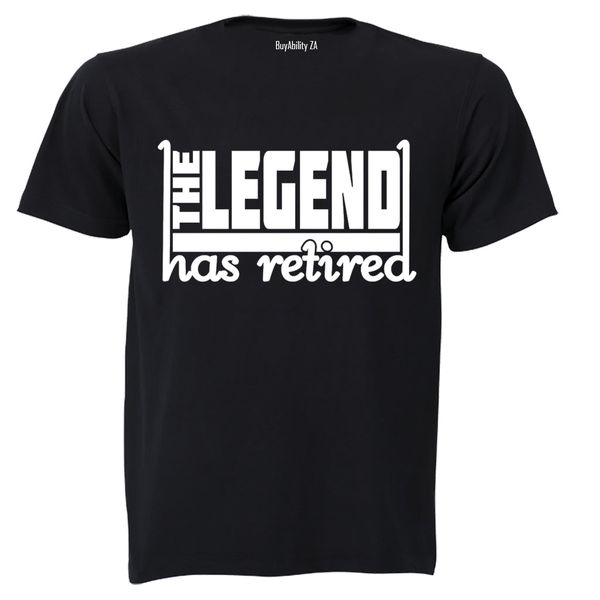 Mens - T-Shirt - Black image