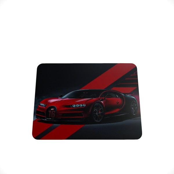 Bugatti Red 2D-Mouse Pad