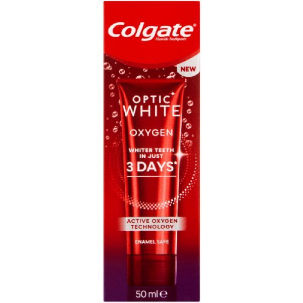 Colgate Optic White Oxygen Toothpaste 50ml