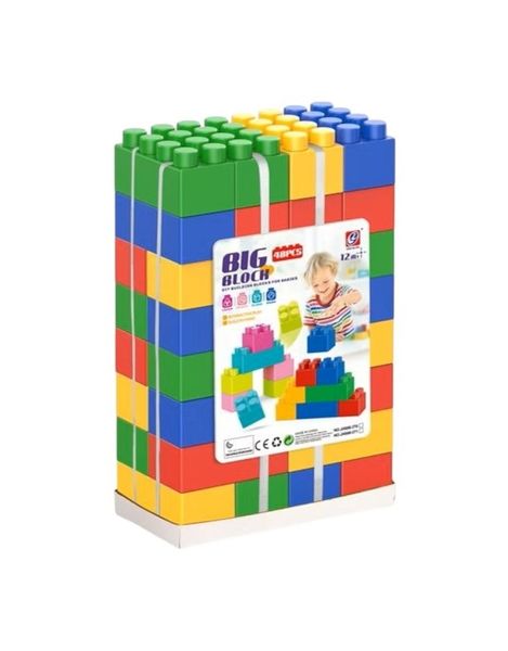 48 piece Big Plastic Building Blocks for Kids
