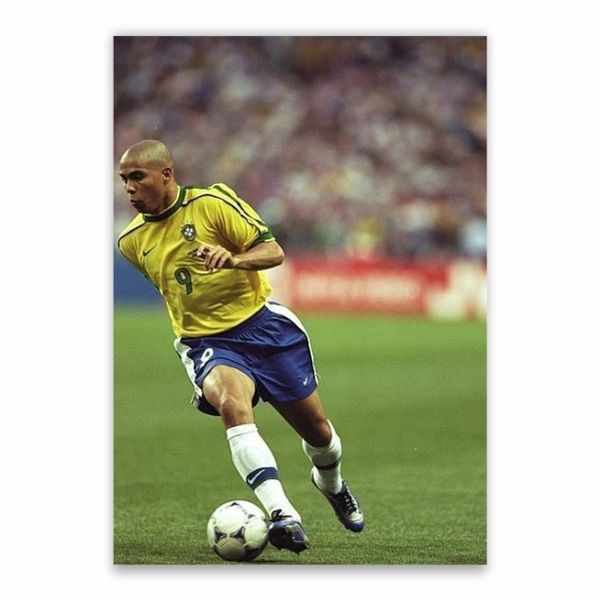 Ronaldo Brazil In Action - A1 Poster