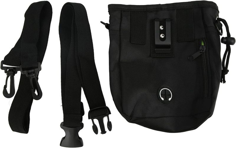 Crossbody Bag with Dispenser and Strap for Walking/Training