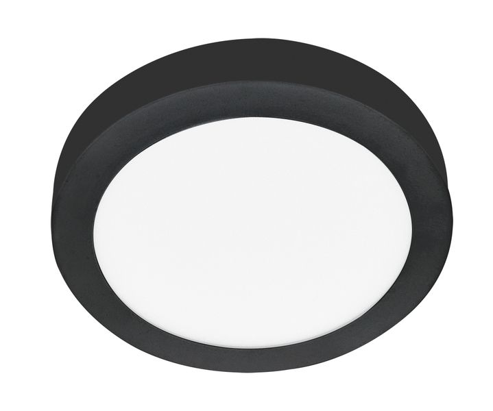 Matt Black LED Ceiling Fitting with Aluminium Base