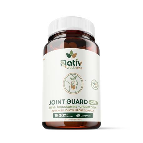 Nativ Wellness Joint Guard +CBD - 60 Capsules Image