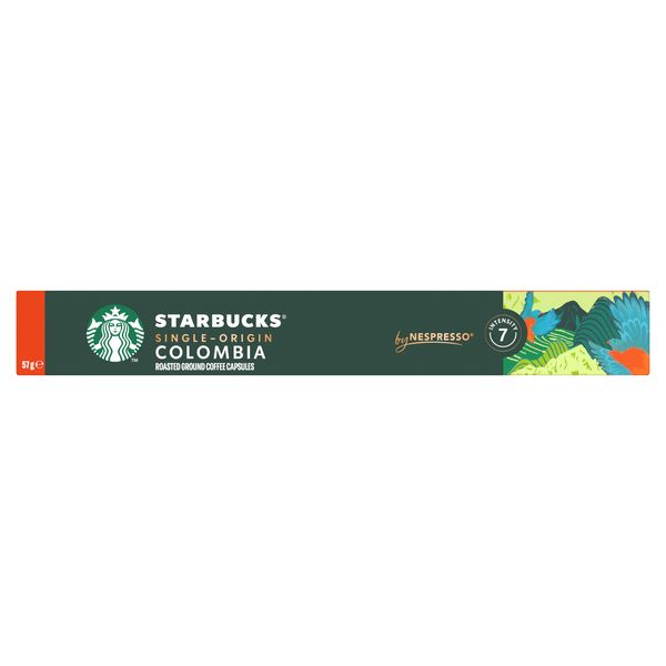 STARBUCKS Single-Origin Colombia by NESPRESSO, Medium Roast, 57g box of 10