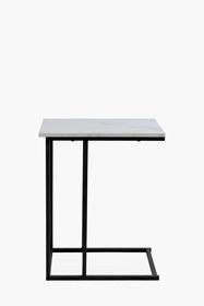 U Shaped Side Table Marble | Shop Today. Get it Tomorrow! | takealot.com