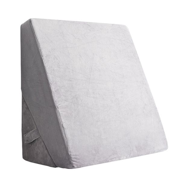 Back Support Wedge Pillow Ergonomic Memory Foam&amp;Washable Cover For BackPain