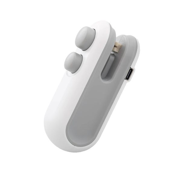 USB Rechargeable Mini Sealer - Hand Press Portable Food Bag Closer