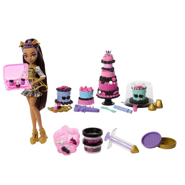 Monster High Scary Sweet Birthday Clawdeen Wolf Cake Kit