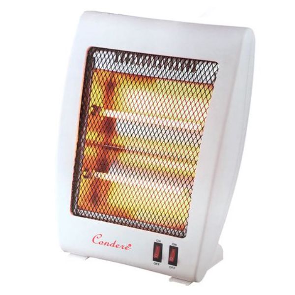 Condere Electric Quartz 2 Bar Floor Heater - 800 Watt