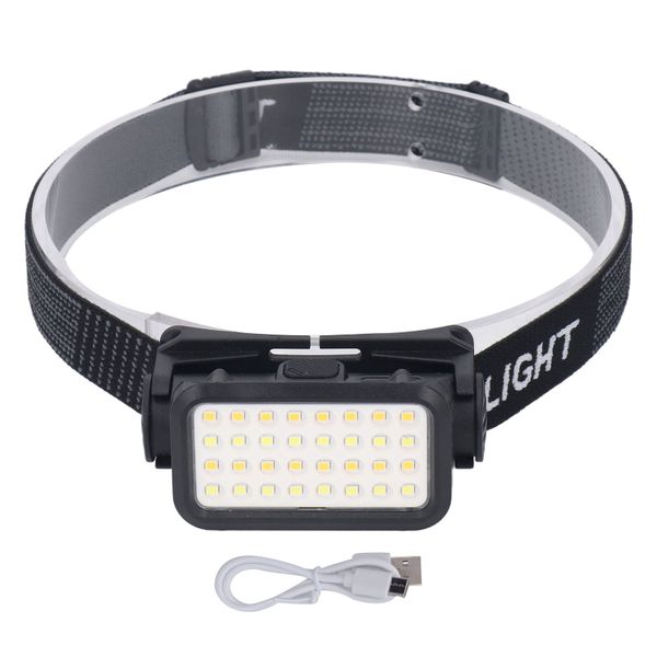 Headlamp Led Usb Charging 5 Gear High Brightness IPX4 Waterproof
