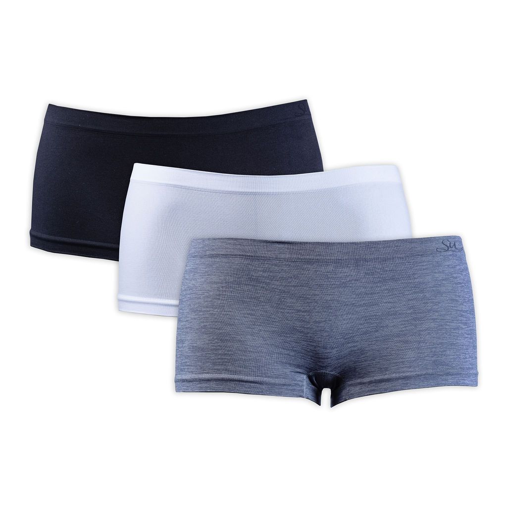 Seamfree Underwear - Seamless Boyleg Panties - 3 Pack