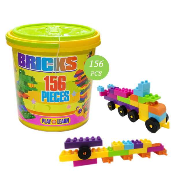 Building Blocks Educational Kids Toy for Creative Play - 156 Piece