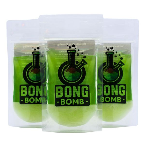 Bong Bomb Jade - Abrasive Cleaner by BOMD - 250ml Pouch