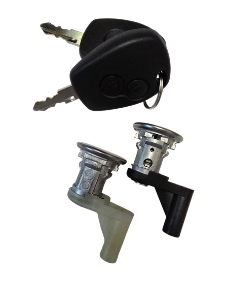 Front Door Barrel Set (left and right side) Compatible with Nissan NP200 2008+