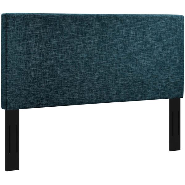 Azure Taylor Twin Plain Headboard in Blue Beige