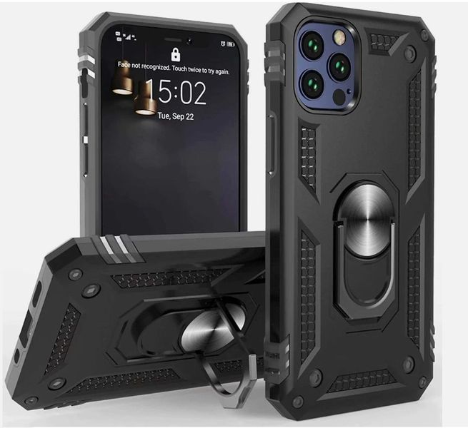 Heavy Duty kickstand cover for iPhone 16 Pro