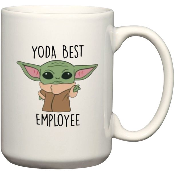Yoda Best Employee Gift Coffee Mug