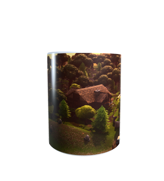 Fortnite Cabin - Aesthetic - Coffee Mug