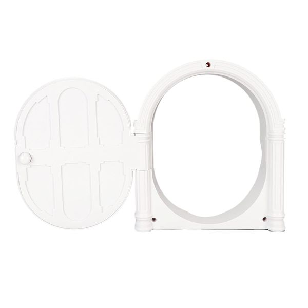 Interior Pet Door 28 X 24CM Cat Door With Flap For Dog &amp; Cat Up To 25KG