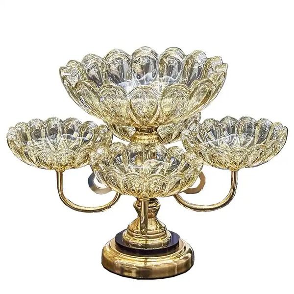 Crystal Glass Fruit Plate