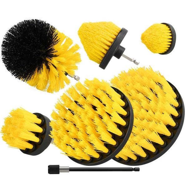 SuaTools - 6 Piece Drill Brush Set All Purpose Power Scrubber Cleaning Kit