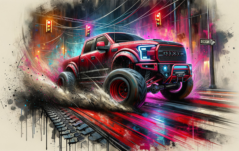 Canvas Wall Art Decor - Urban Velocity Artwork