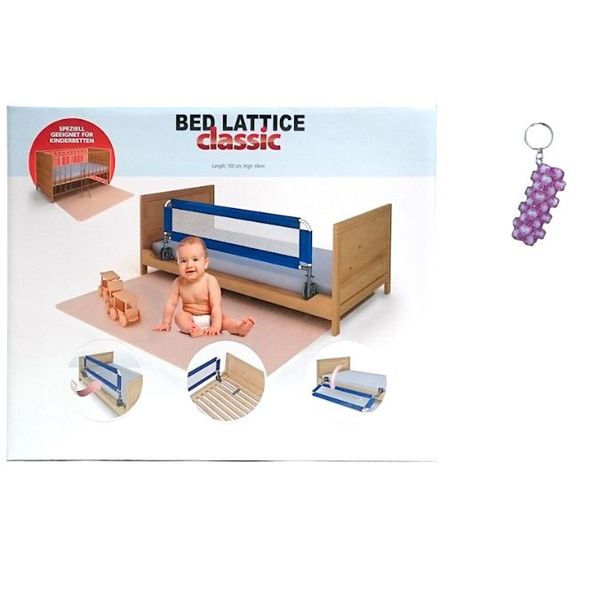 Bed Lattice Classic Guard Rail &amp; Keyholder