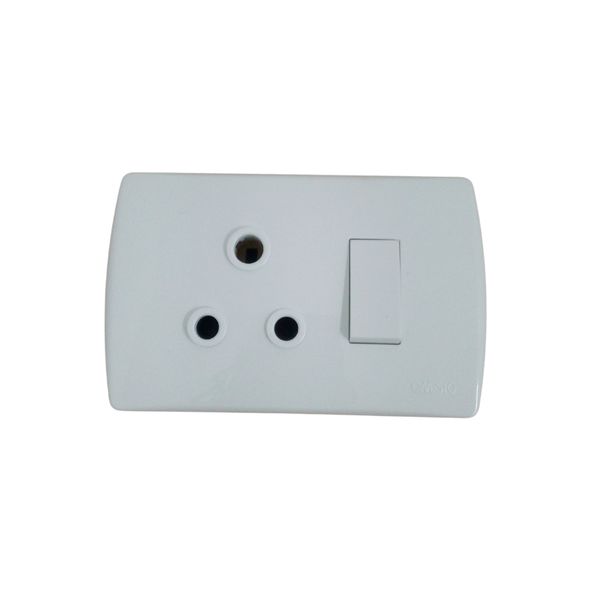 P Piper 4 X 2 Single Socket White - 2 Pack