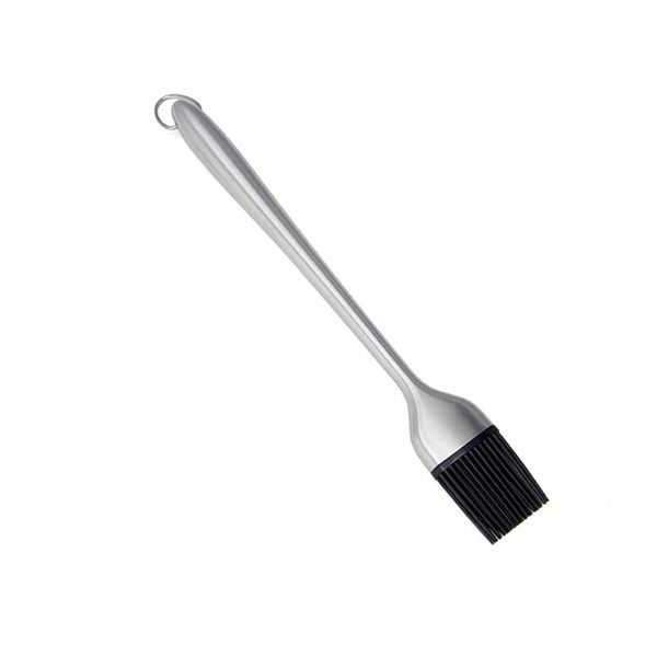 Silicone Basting Brush BBQ Grill Oil Sauce Brush Stainless Steel Handle