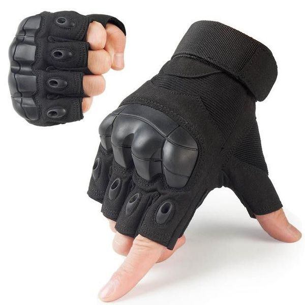 YaxTactical Gloves Military Rubber Hard Knuckle Gloves