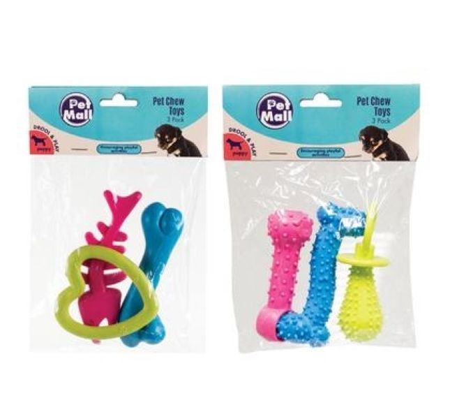 Pet Mall - Puppy Chew Toys x 2 Pack