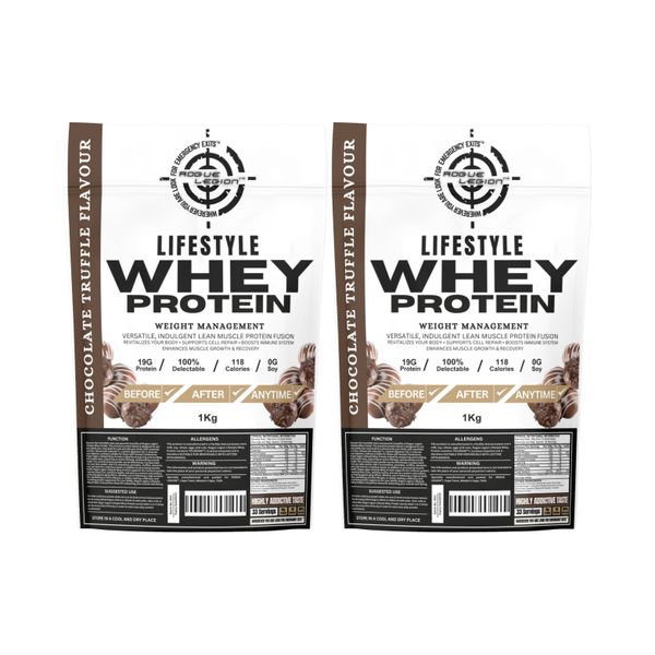 Rogue Legion Lifestyle Whey Protein-2x1kg-Chocolate Truffle