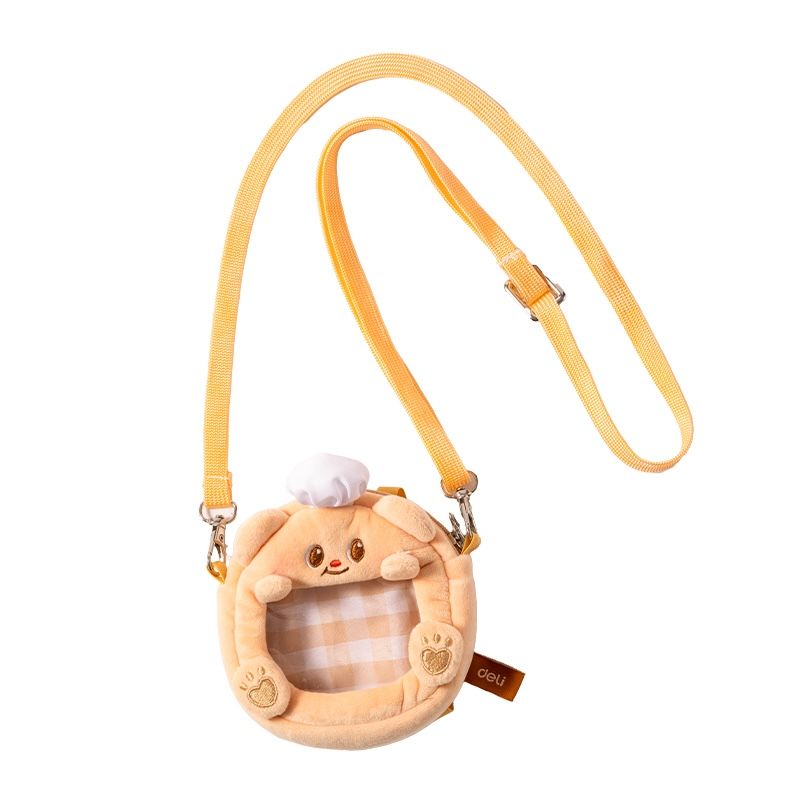 Deli Butter bear Crossbody Bag Brown