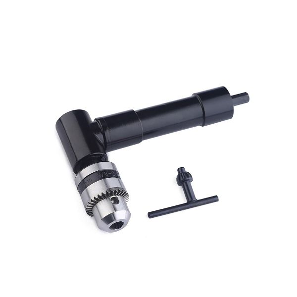 QKTNIUBI 90-Degree Bit Corner Screwdriver Angle Adapter