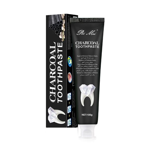 Charcoal Activated Toothpaste - 100g - Pack of 2