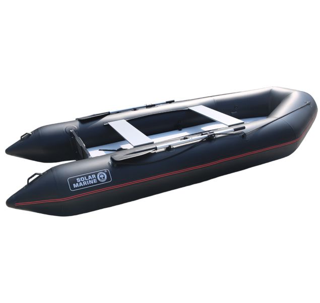 Military Grade Inflatable Boat - Combat Rubber Raiding Craft (CRRC) - Black