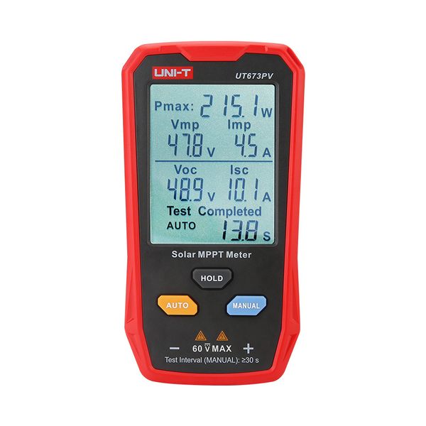 UNI-T UT673PV Solar MPPT Meter