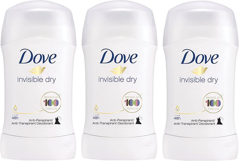 Dove anti-perspirant roll on - pack of 3 (Invisible Dry Roll-on)