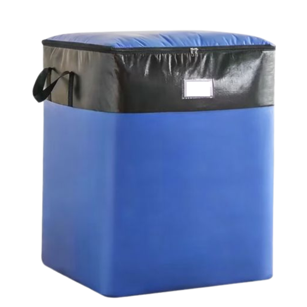 Large Capacity Fabric Household Storage Bag with Reinforced Handles