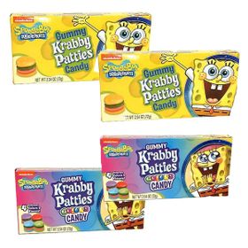 Spongebob Squarepants Gummy Krabby Patties Variety Pack - 300g | Shop ...