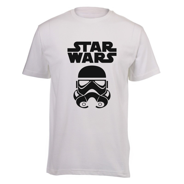 Kids White Short Sleeve T-shirt - Star Wars