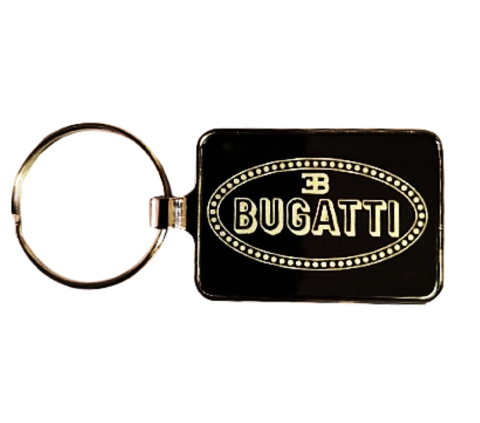 Bugatti Stainless Steel Tag Keyring