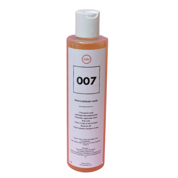 Emollient 007 Men's Intimate Wash- pH balanced with Maca Root and Damiana