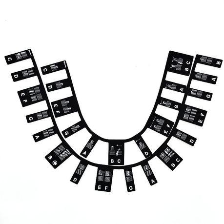 88 - Key Silicone Piano Stickers: Your Ideal Musical Companion 3pcs) Image