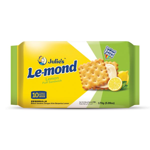 Julie's Le-mond Lemon Biscuits 170grm